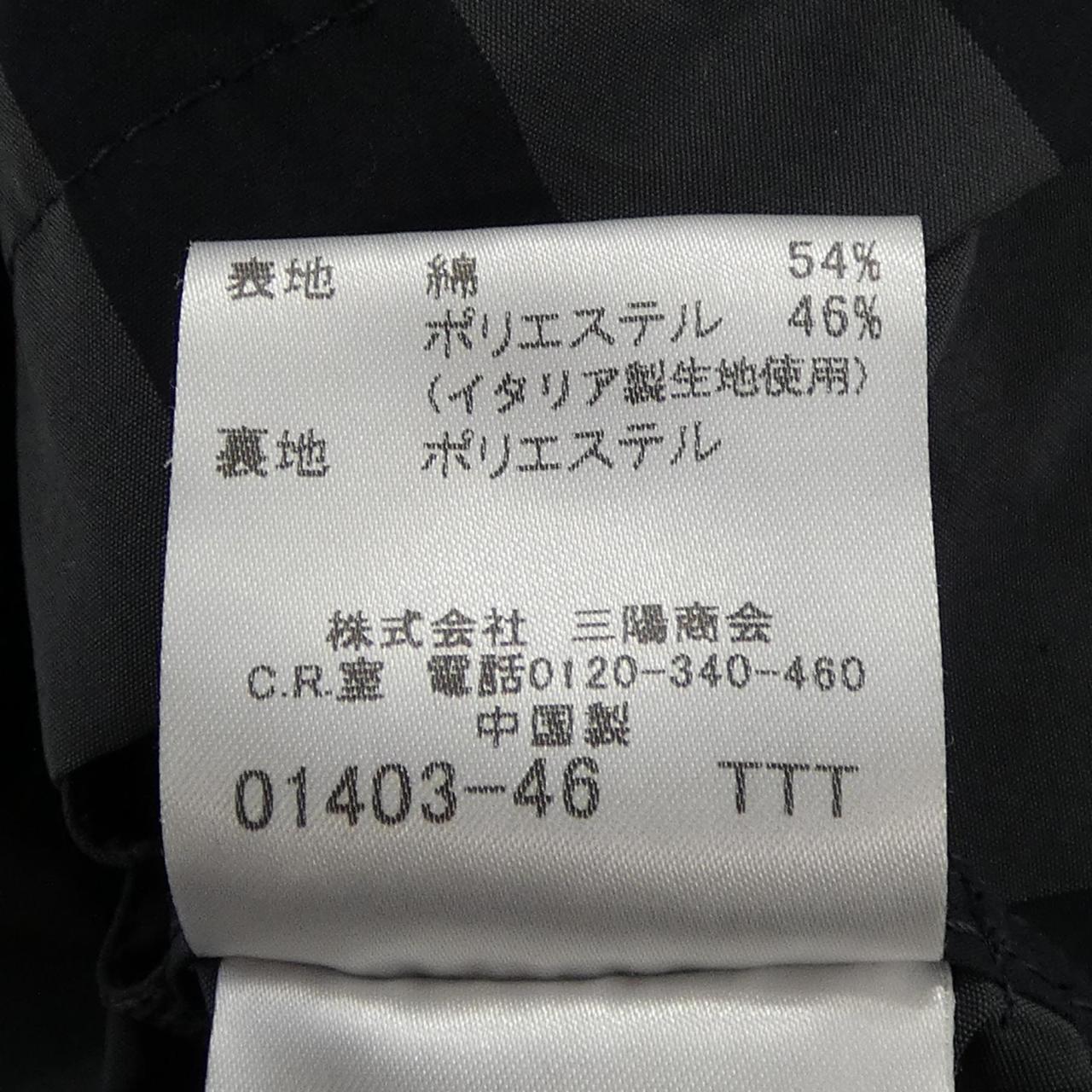 バーバリーロンドン ウール混紡コート