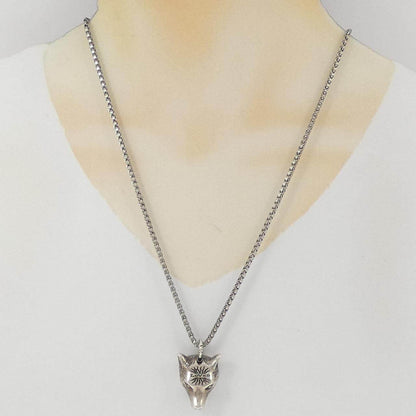 グッチ ウルフヘッド 925シルバー ネックレス