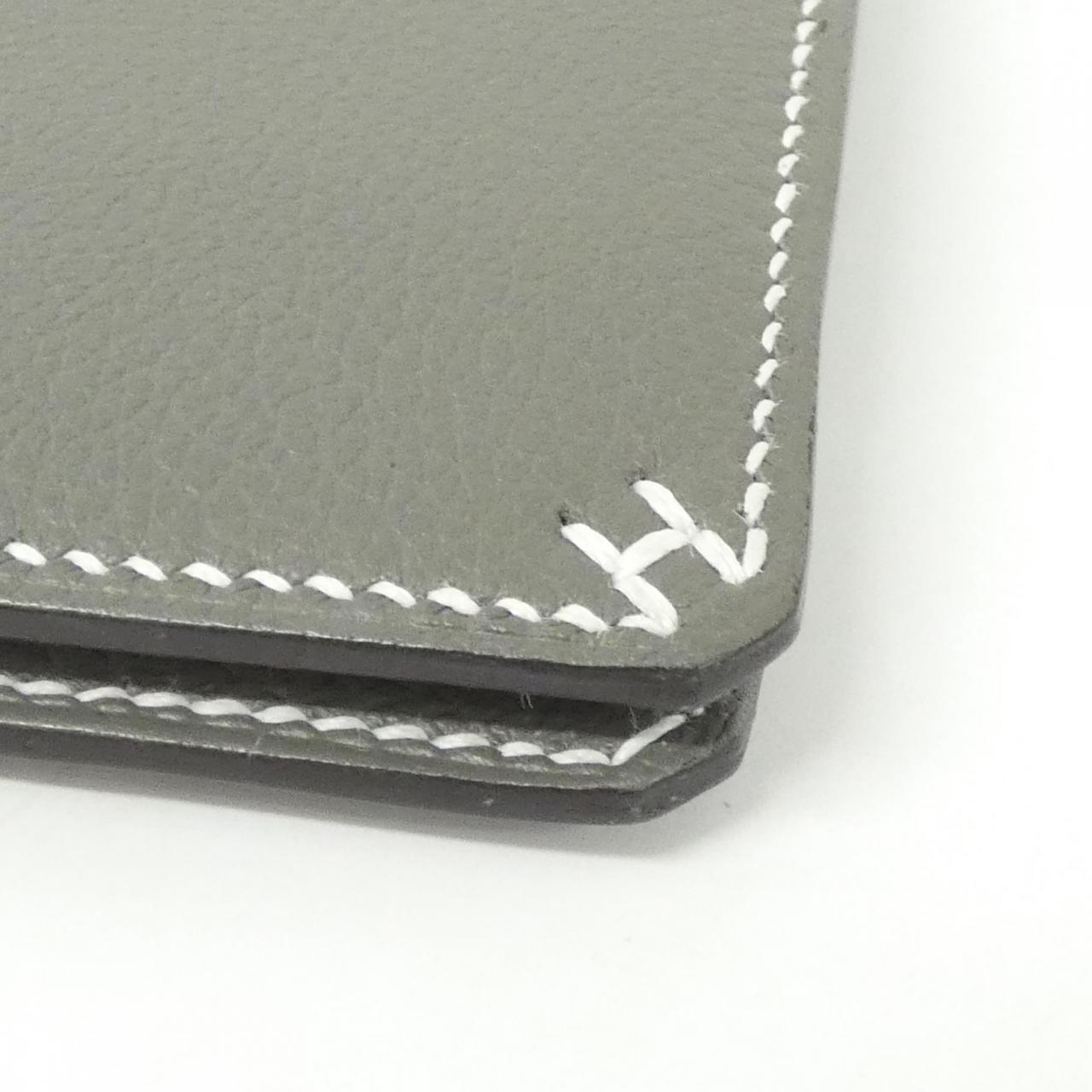 エルメス Hセリエコンパクト エヴァーカラー 二つ折り財布