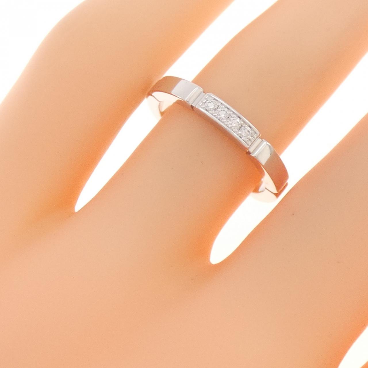 カルティエ マイヨンパンテール 750ホワイトゴールド ダイヤモンド リング 10号