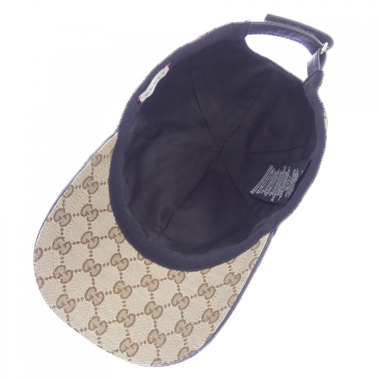 グッチ オリジナルGGキャンバス キャップ