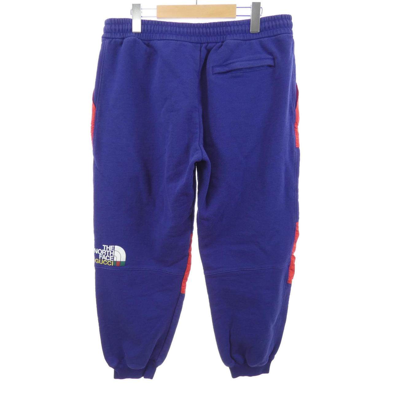 グッチザノースフェイス スウェットパンツ