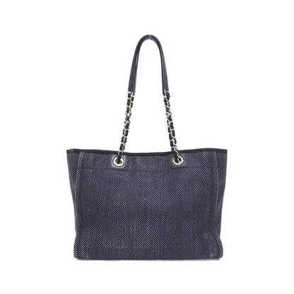 シャネル ドーヴィル ナイロンキャンバス ショルダーバッグ