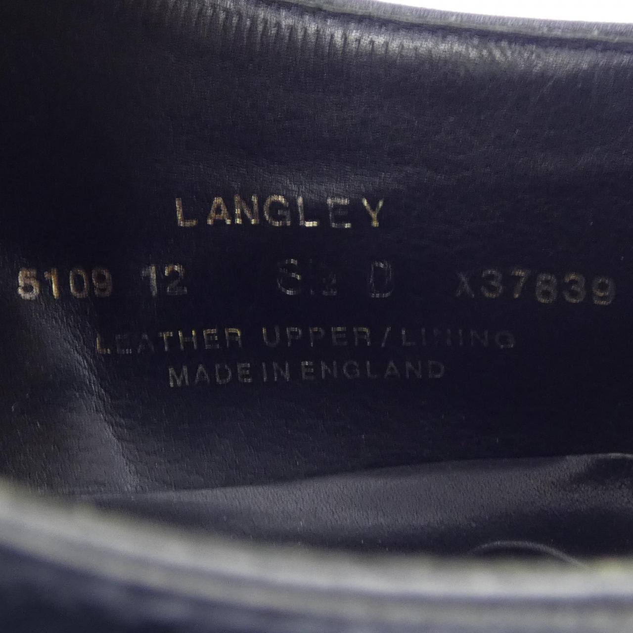 クロケットアンドジョーンズ LANGLEY レザーシューズ