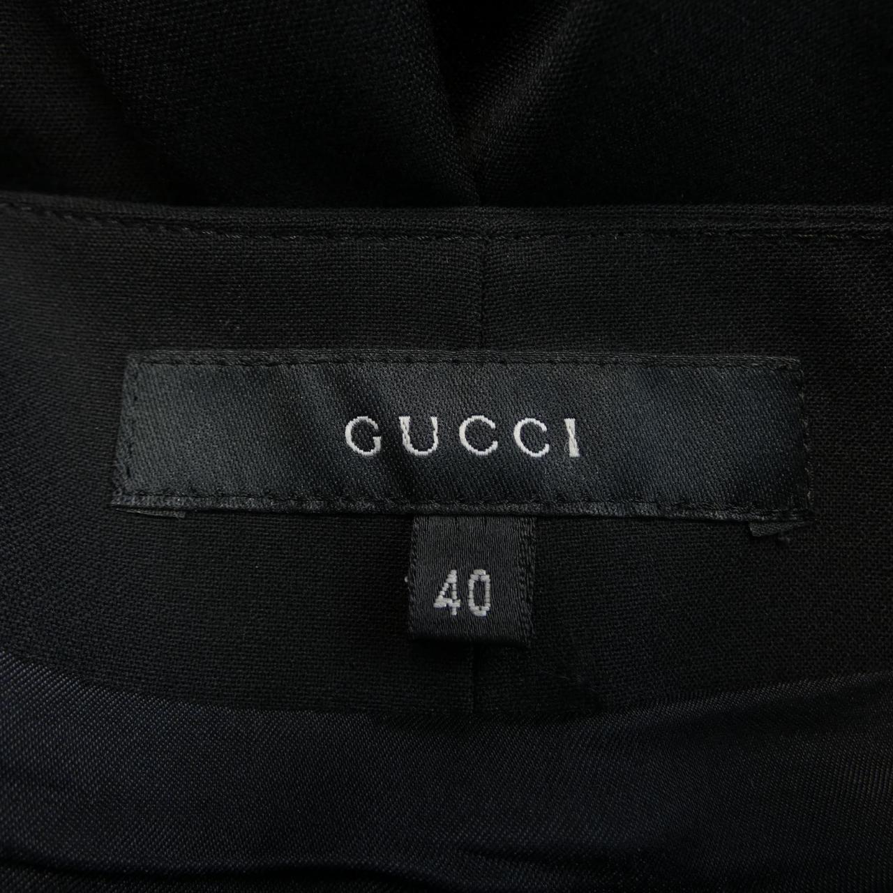 グッチ カシミヤ混スカート
