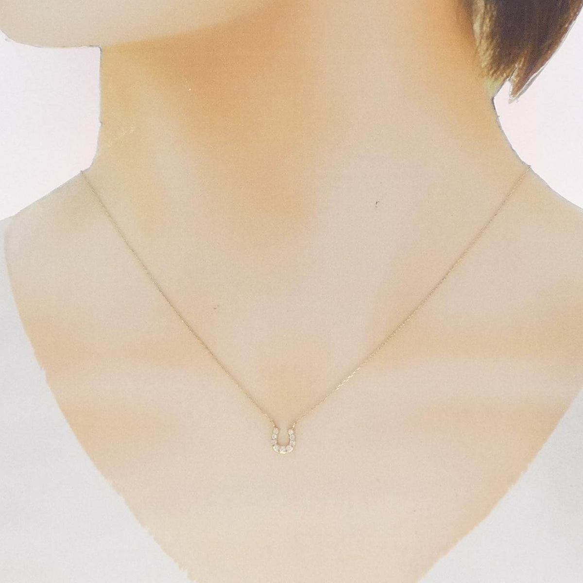 エテ K10 ダイヤモンドネックレス