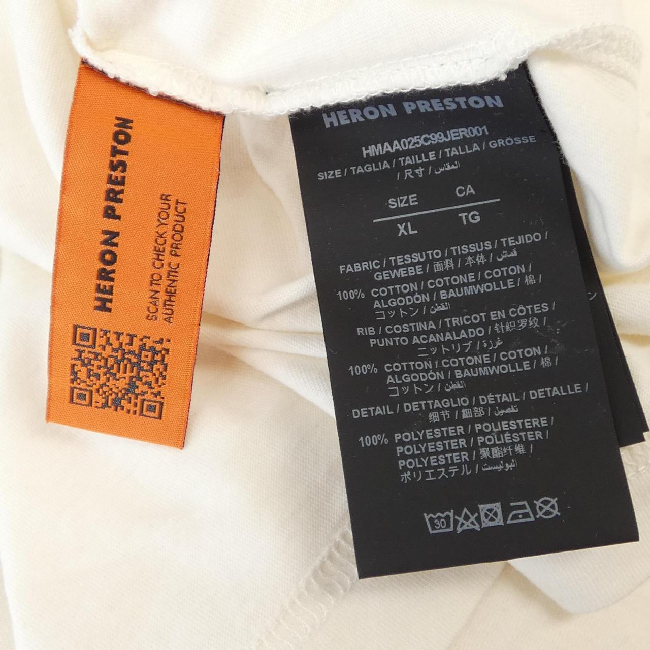 ヘロンプレストン コットン Tシャツ