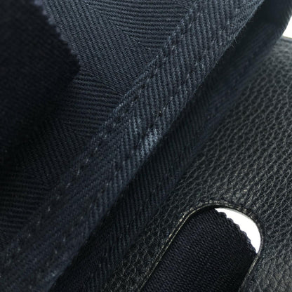 エルメス ヴァルパライソ ロングPM トワルシェブロン グミ ショルダーバッグ
