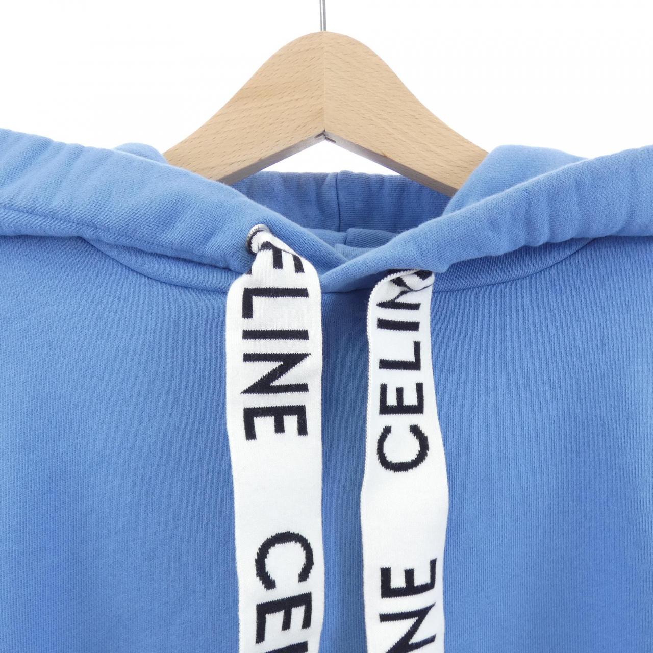 セリーヌ CELINE LOOSE HOODIE コットン パーカー