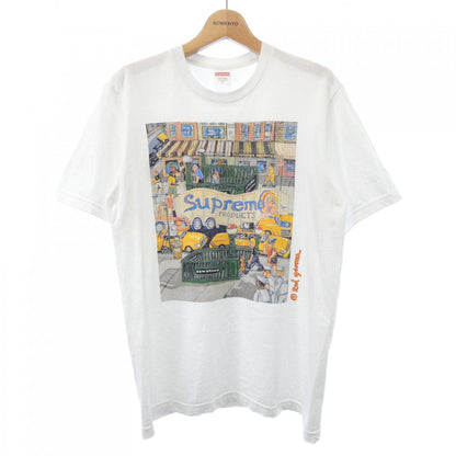 シュプリーム Manhattan Red Grooms コットンTシャツ
