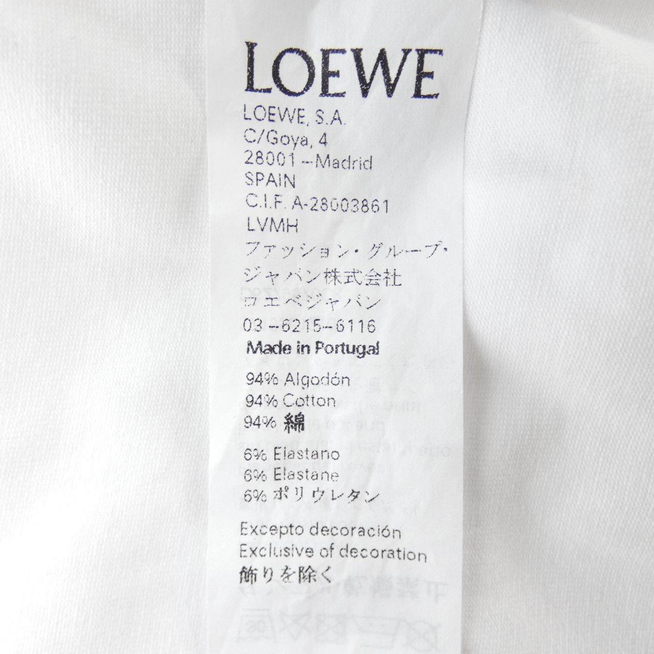 ロエベ コットン Tシャツ