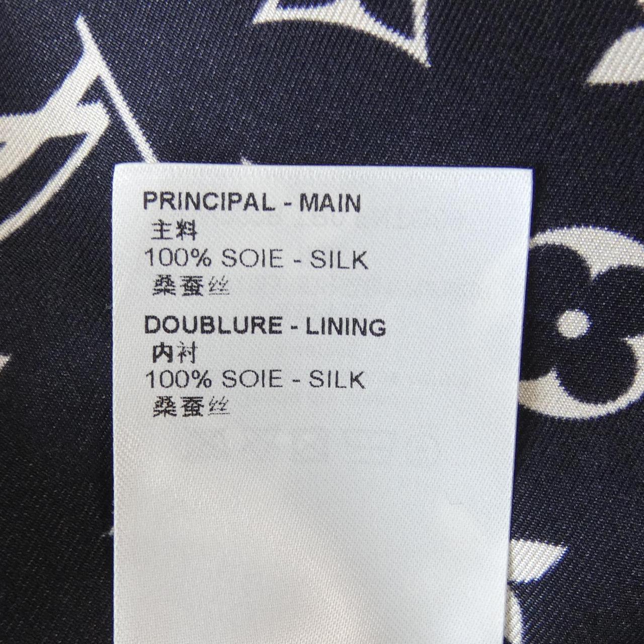 ルイヴィトン モノグラム シルクシャツ