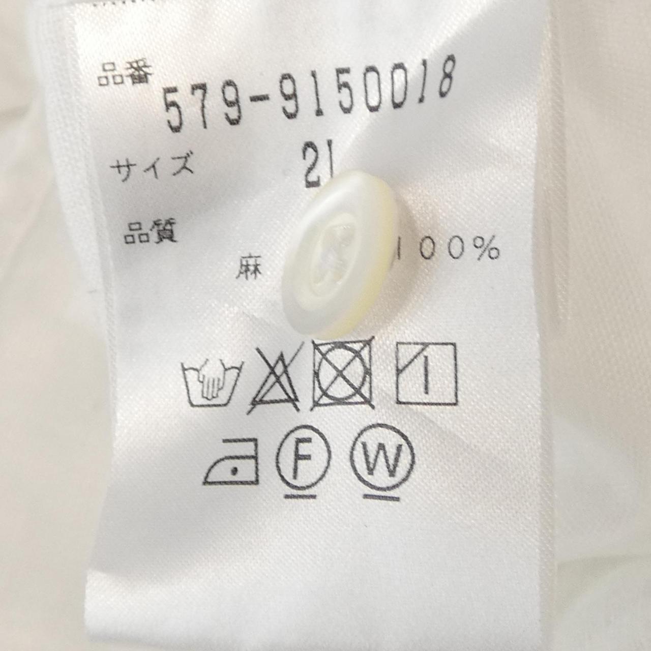 マーガレットハウエル コットンシャツ