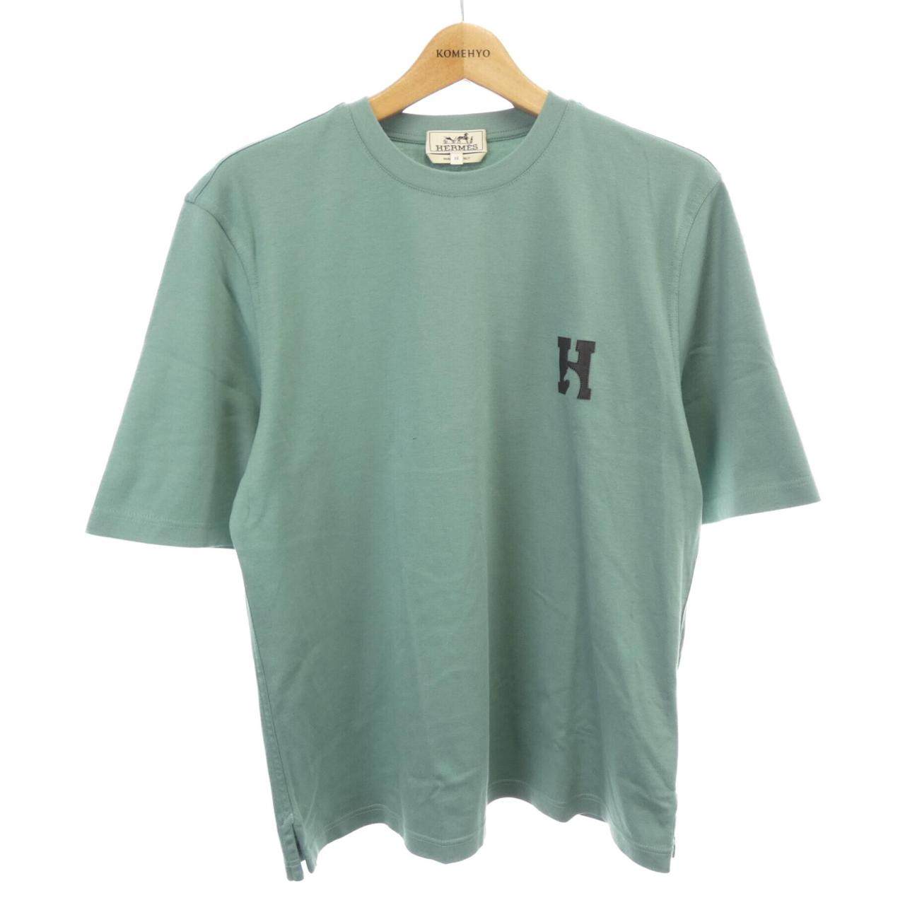 エルメス アッシュヴァル コットンTシャツ