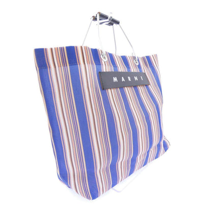 マルニ MARKETストライプトートバッグ
