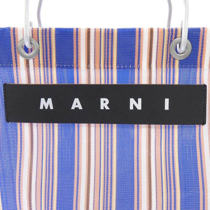 マルニ MARKETストライプトートバッグ