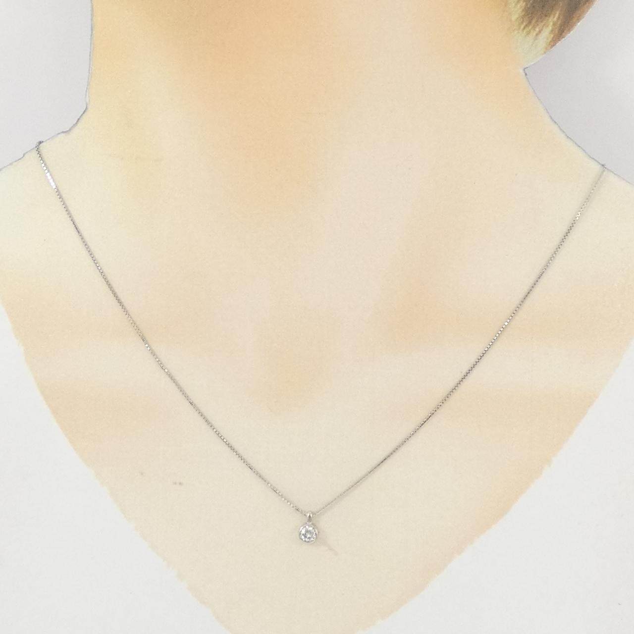 PT850 ダイヤモンドネックレス 0.18CT
