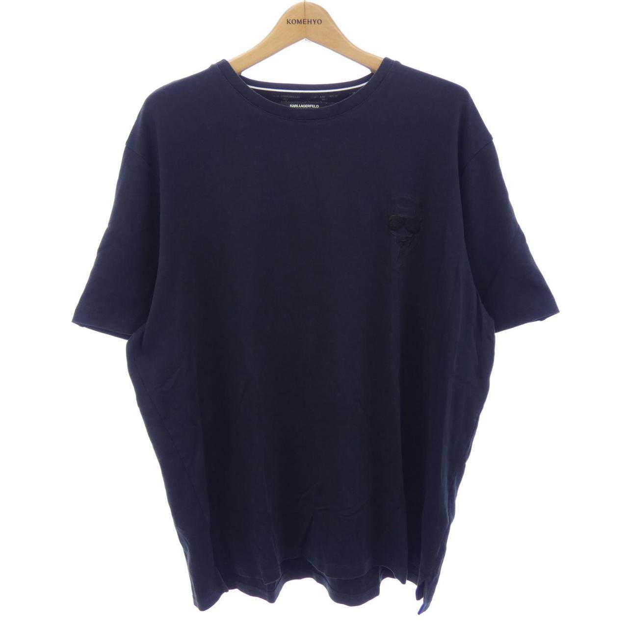 カールラガーフェルド コットンTシャツ
