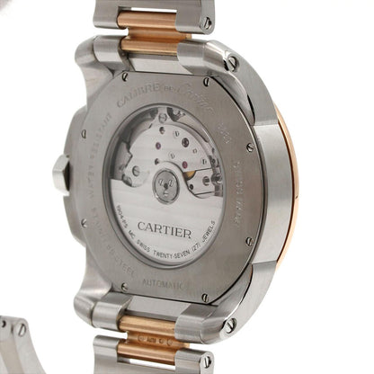 カルティエ カリブル ドゥ カルティエ Au750ステンレススチール 自動巻