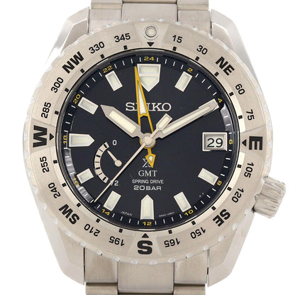 セイコー プロスペックス スプリングドライブ GMT チタン メンズ