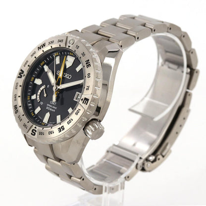セイコー プロスペックス スプリングドライブ GMT チタン メンズ