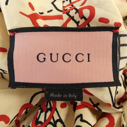 グッチ シルクシャツ