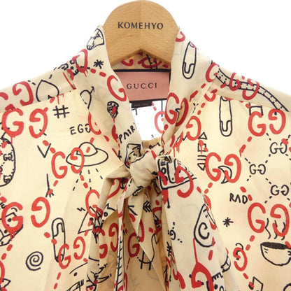 グッチ シルクシャツ