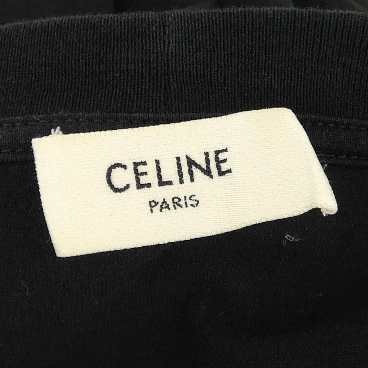 セリーヌ CELINE ルーズTシャツ コットンTシャツ
