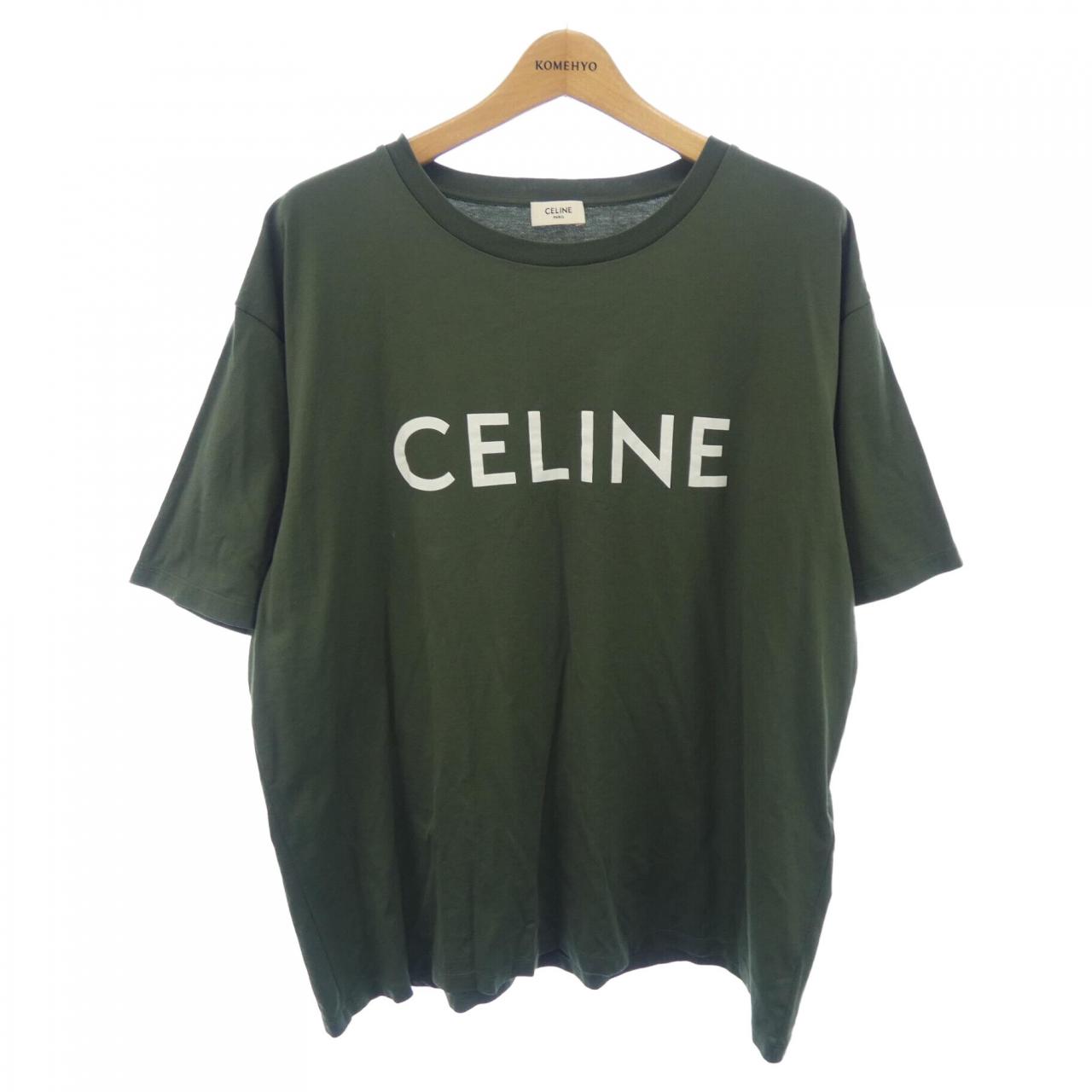 セリーヌ CELINE ルーズコットンTシャツ