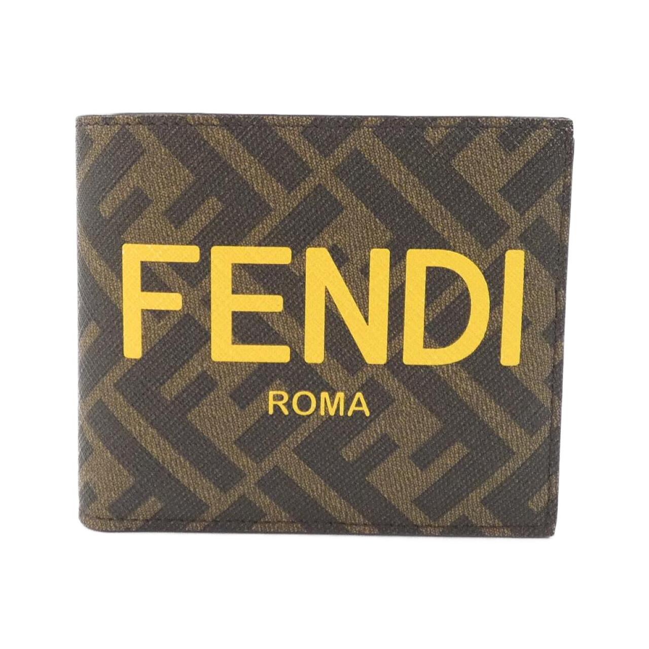 フェンディ FENDI ROMA コーティングキャンバス 札入れ