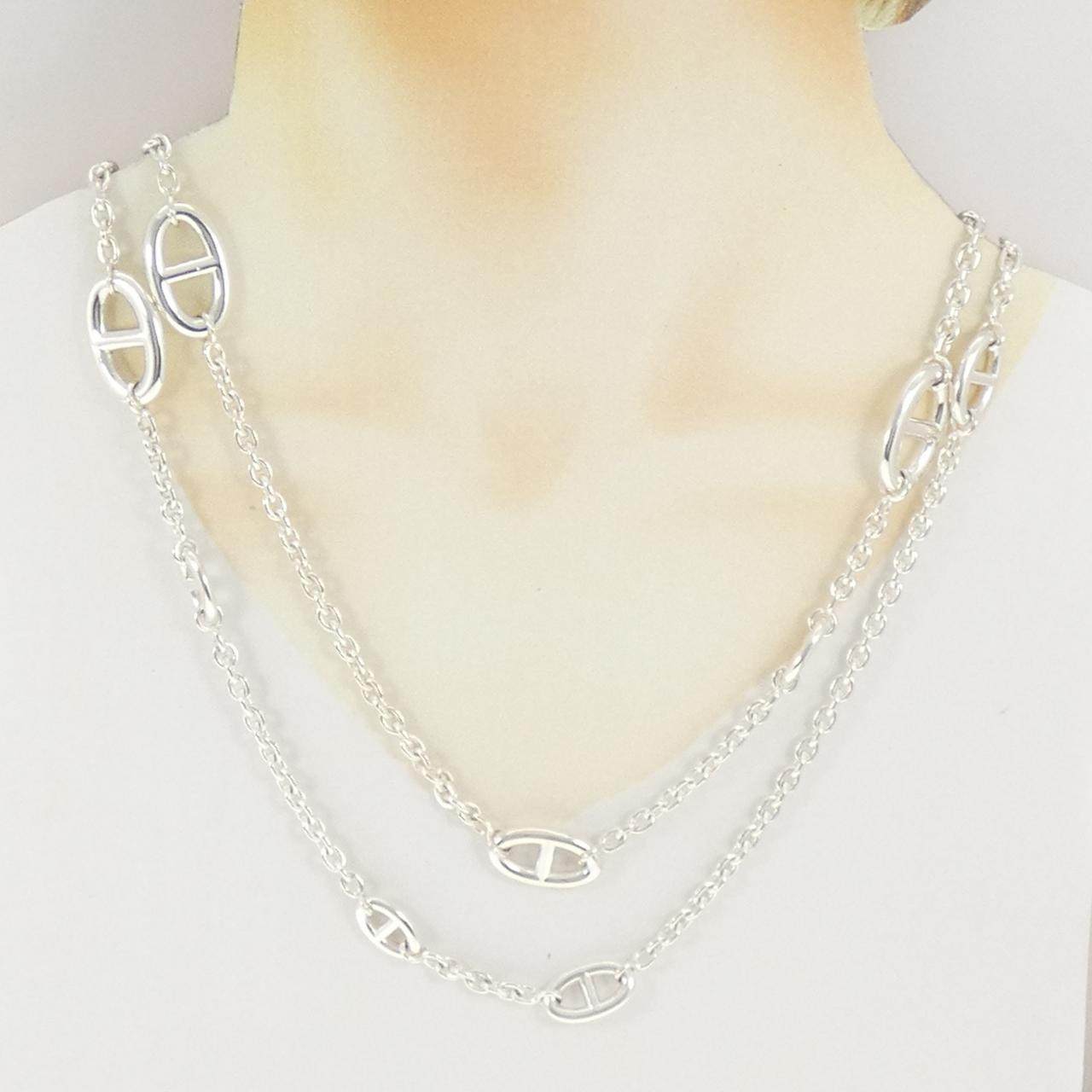 エルメス ファランドール 925シルバー ネックレス