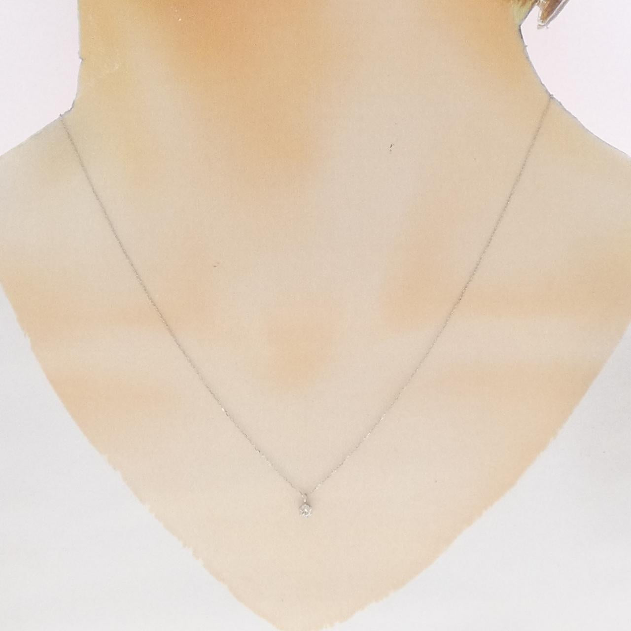 PT900 プラチナ ダイヤモンド ネックレス
