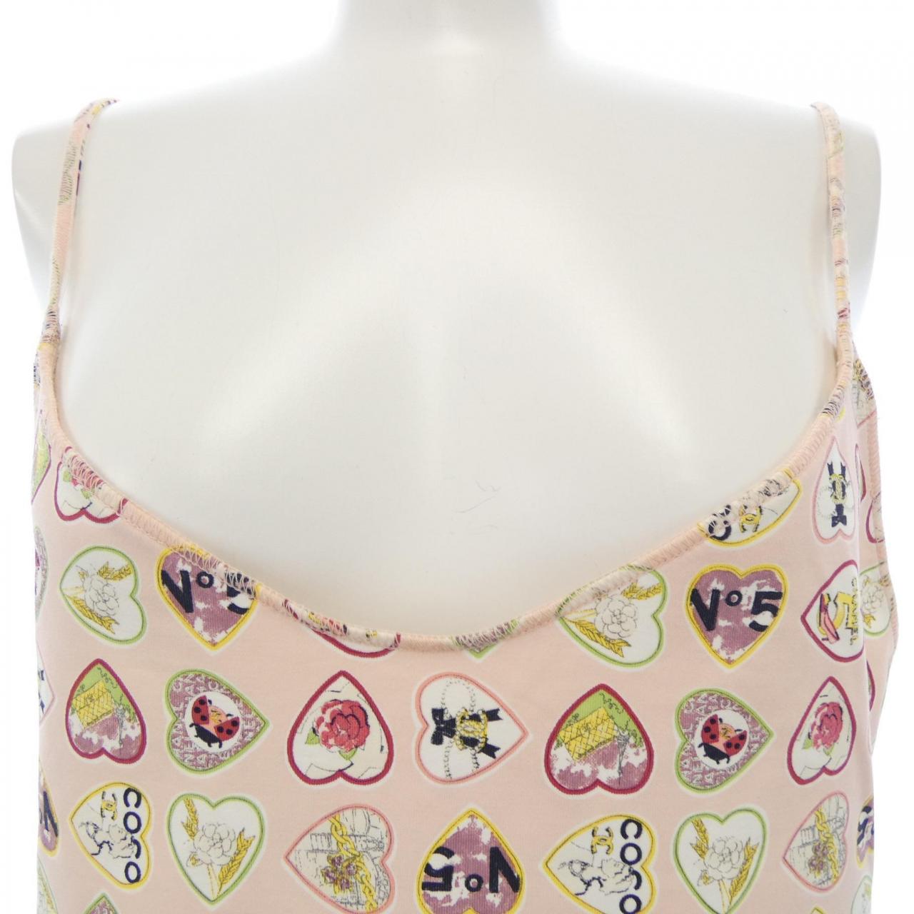 シャネル VALENTINE HEART-PRINT キャミソール