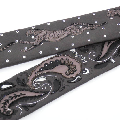 エルメス GUEPARD BANDANA ツイリー シルク ラム スカーフ