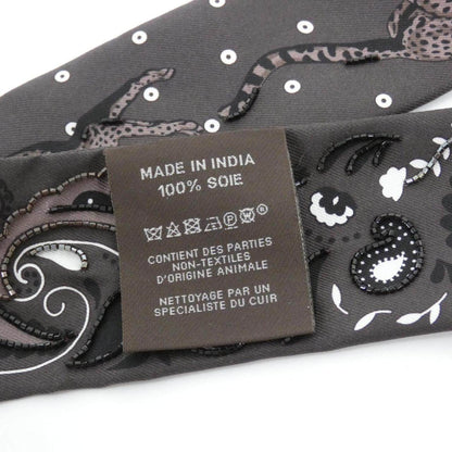 エルメス GUEPARD BANDANA ツイリー シルク ラム スカーフ