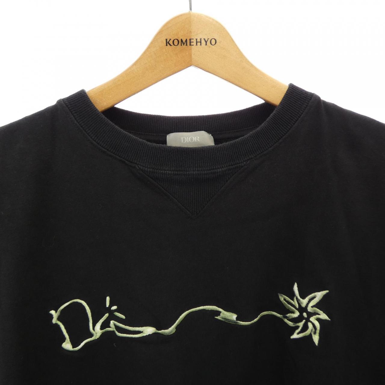 ディオール CACTUS JACK TRAVIS SCOTT コットンTシャツ