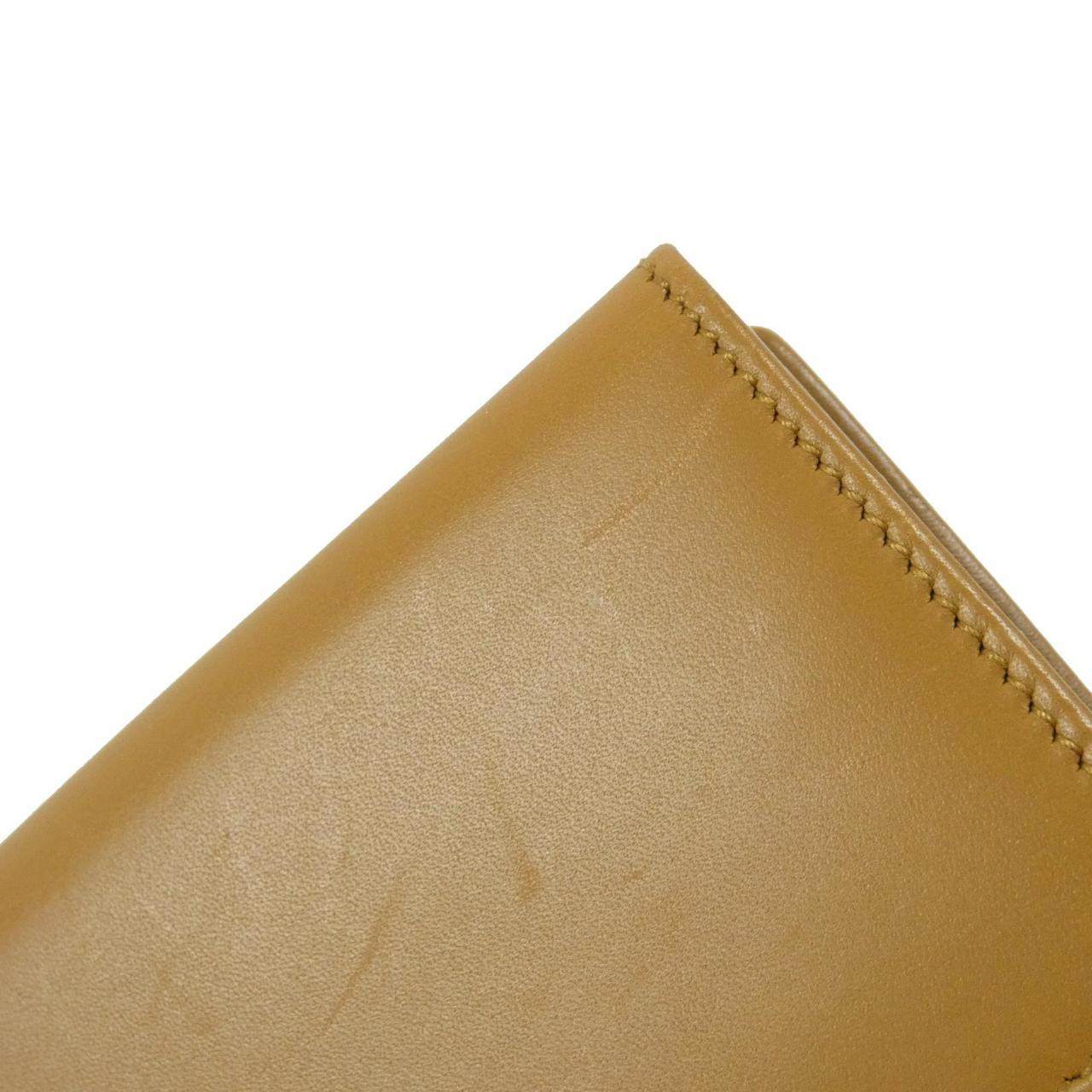 グッチ GGキャンバス レザー 二つ折り財布