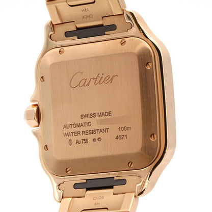 カルティエ サントス ドゥ カルティエ Au750 自動巻