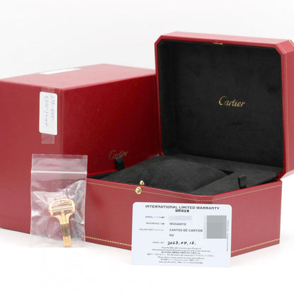 カルティエ サントス ドゥ カルティエ Au750 自動巻