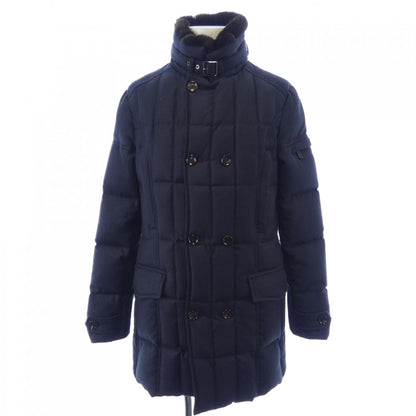 ムーレー MORRIS L カシミヤ混ダウンコート