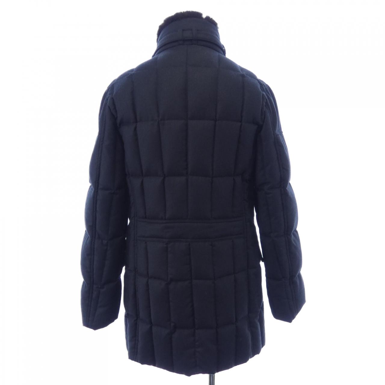 ムーレー MORRIS L カシミヤ混ダウンコート