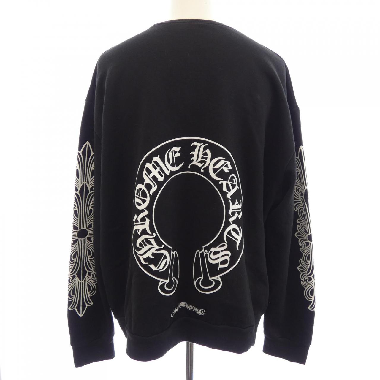 クロムハーツ HORSE SHOE フローラルクロス コットンスウェット