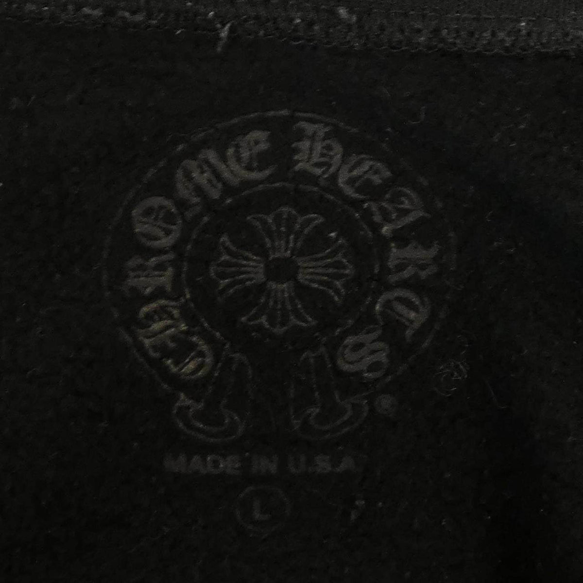 クロムハーツ HORSE SHOE フローラルクロス コットンスウェット