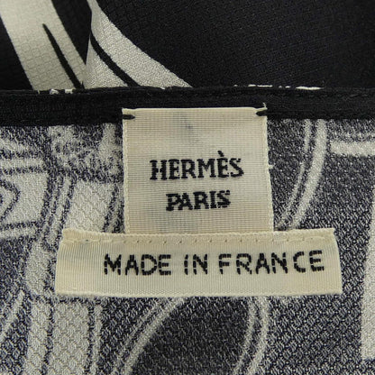 エルメス EN DESORDRE シルクワンピース36