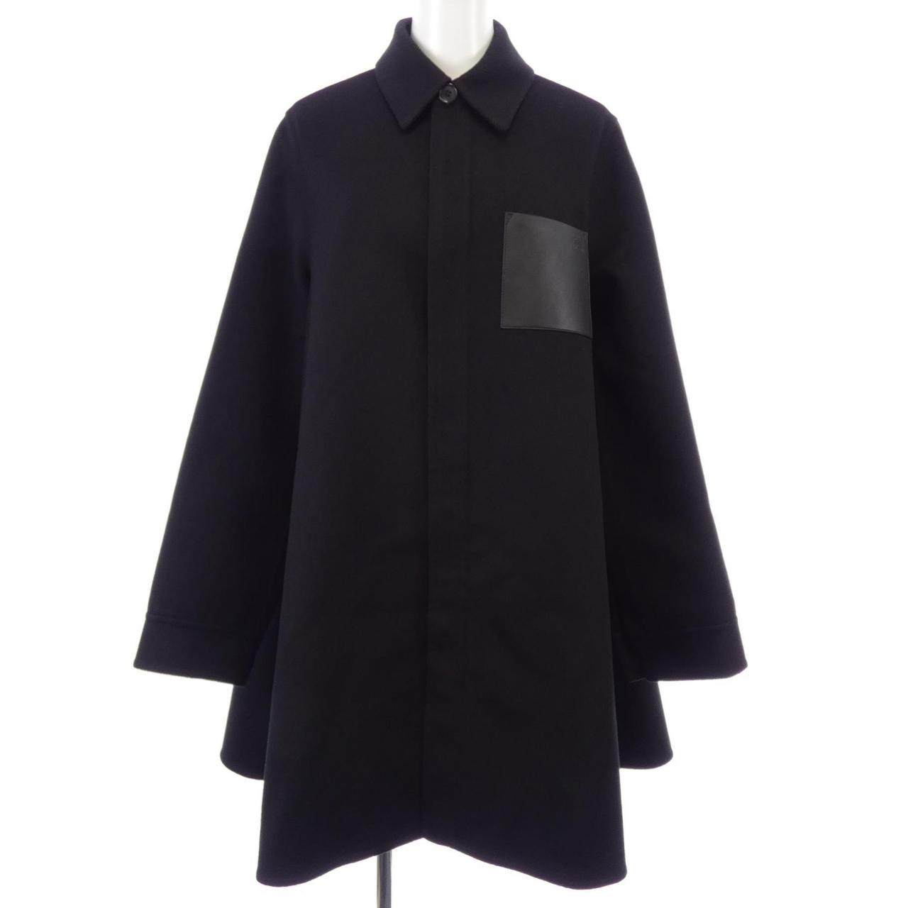 ロエベ カシミヤ混コート