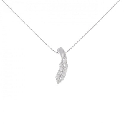 PT900 PT850 0.50CT ダイヤモンドネックレス