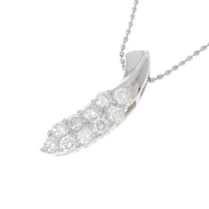 PT900 PT850 0.50CT ダイヤモンドネックレス