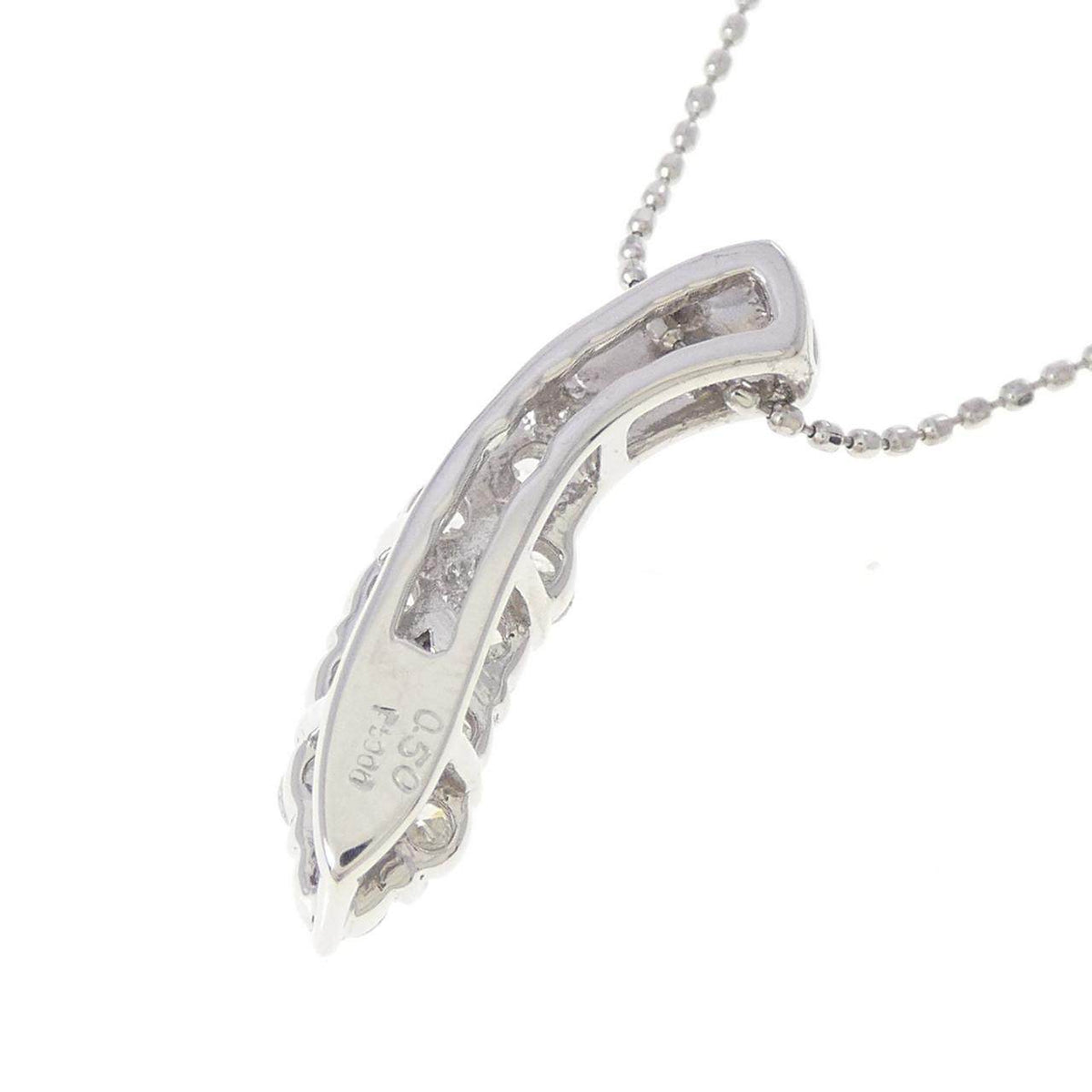PT900 PT850 0.50CT ダイヤモンドネックレス