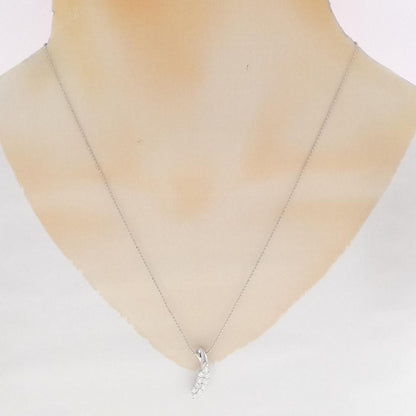PT900 PT850 0.50CT ダイヤモンドネックレス