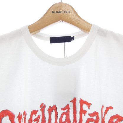 オリジナルフェイク コットンTシャツ